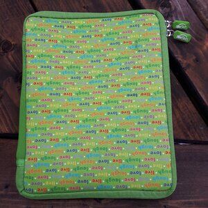 NeoSkin iPad neoprene jacket with built-in screen